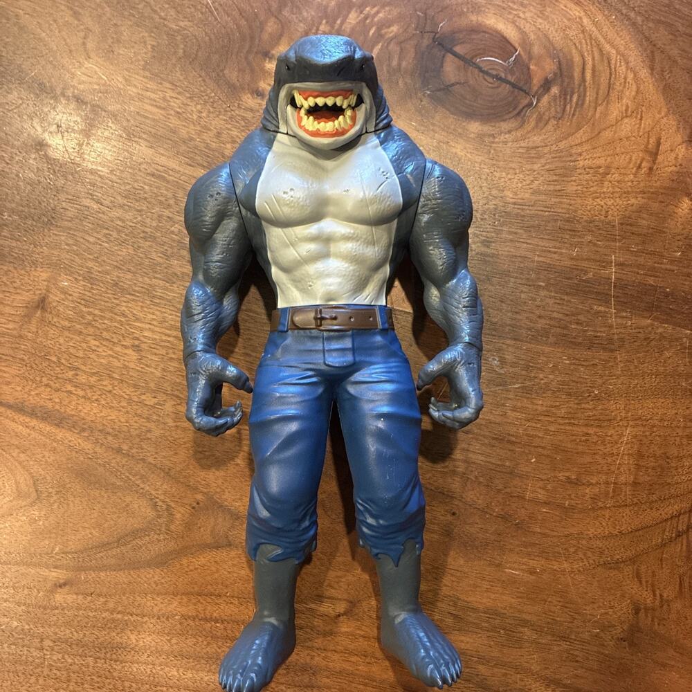 DC Comics Batman Giant Series King Shark Action Figure 11.5” Suicide Squad-USED